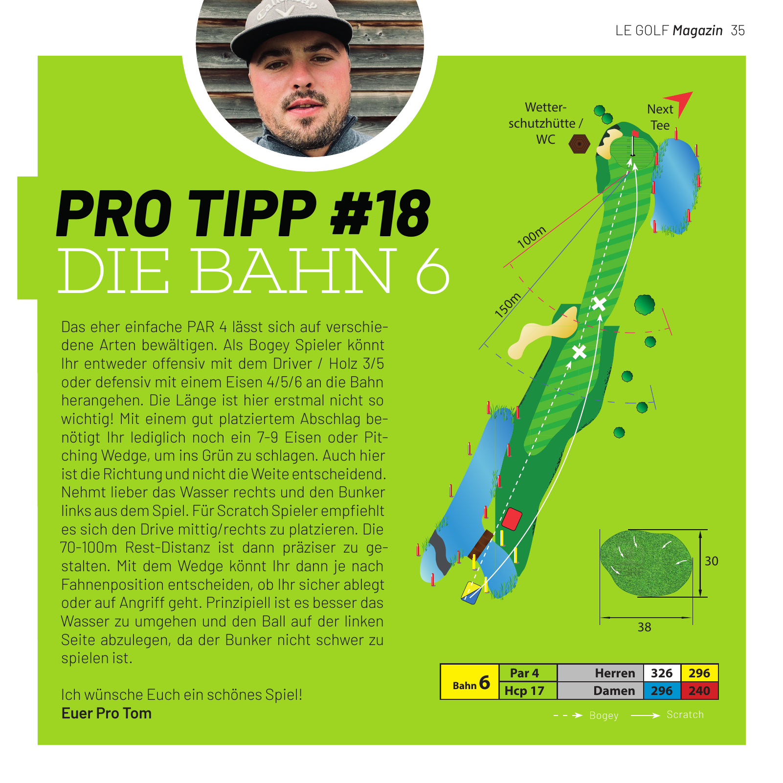 Vorschau LE GOLF Magazin Seite 35