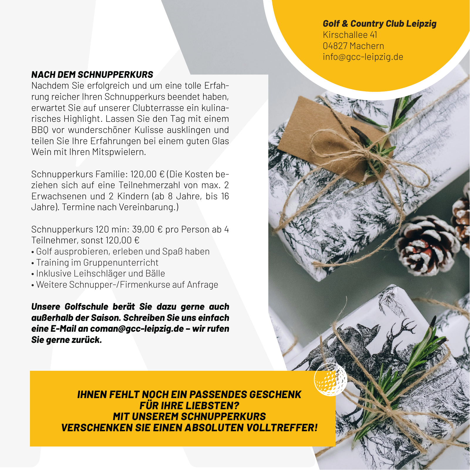 Vorschau LE GOLF Magazin Seite 25