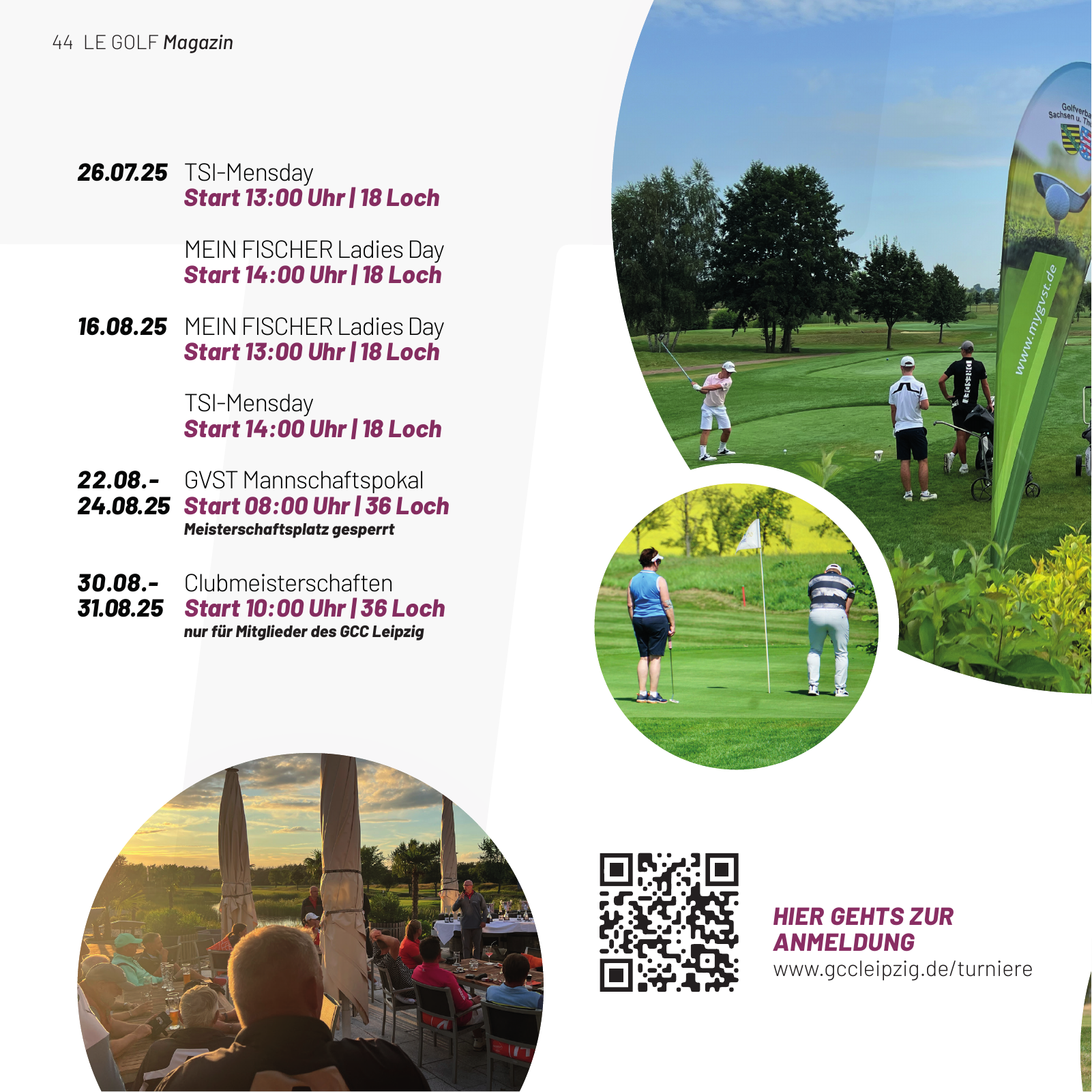 Vorschau LE GOLF Magazin Seite 44