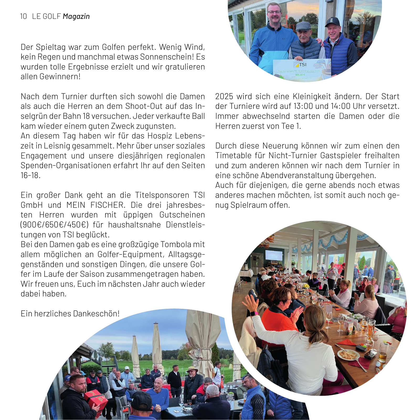 Vorschau LE GOLF Magazin Seite 10