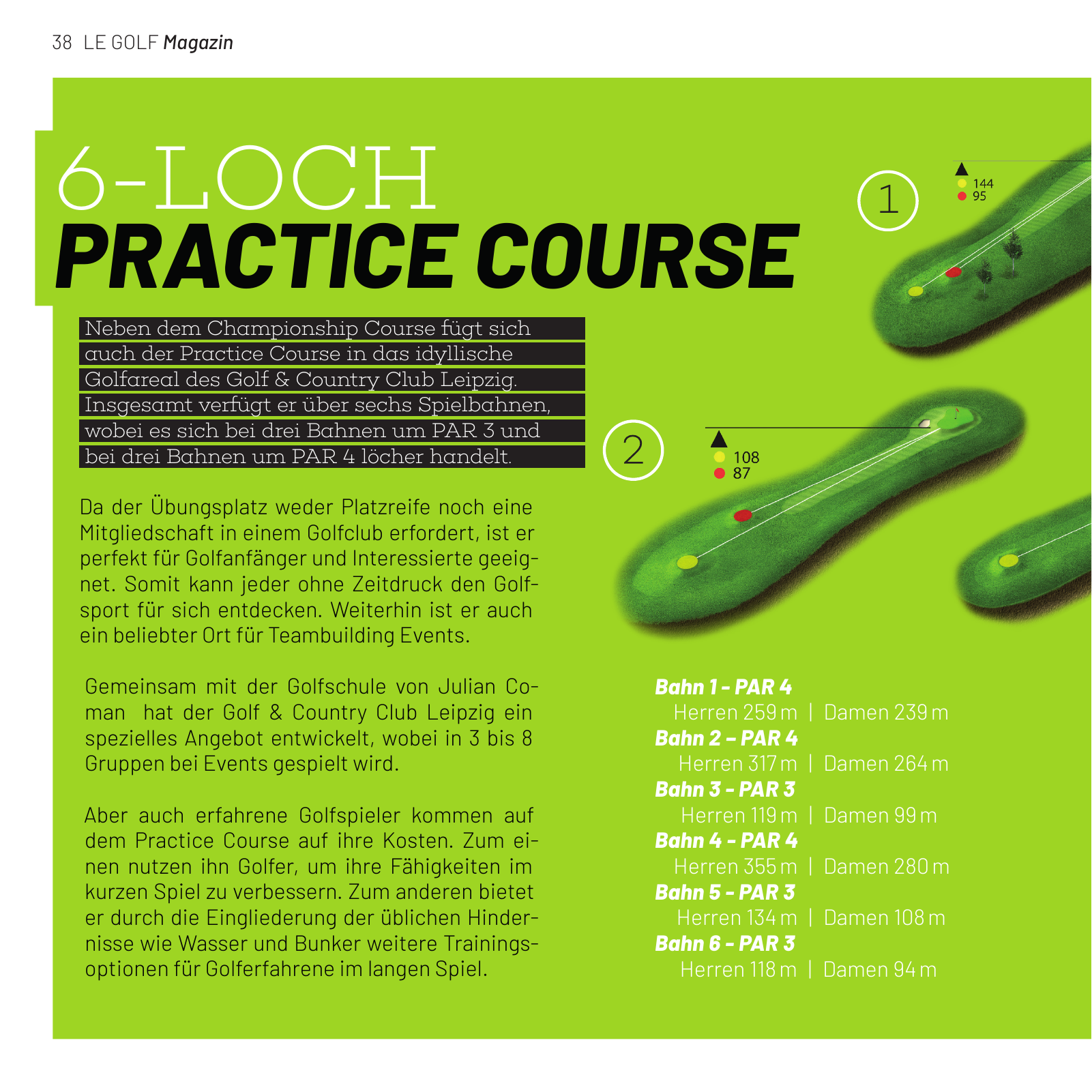 Vorschau LE GOLF Magazin Seite 38